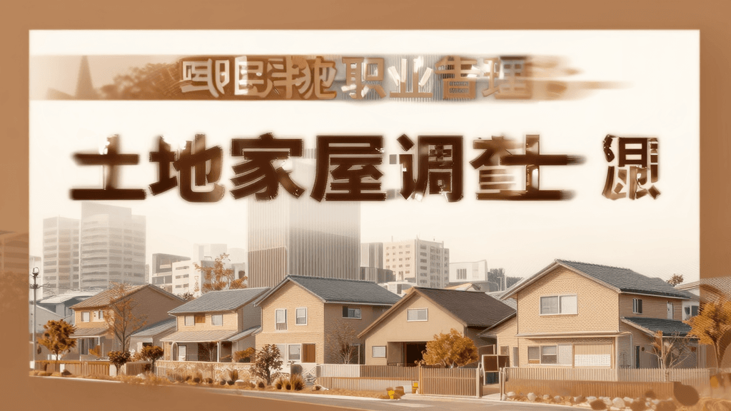 土地家屋調査士の転職・年収ガイド