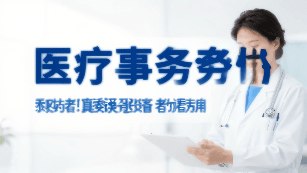 医療事務の転職・年収ガイド