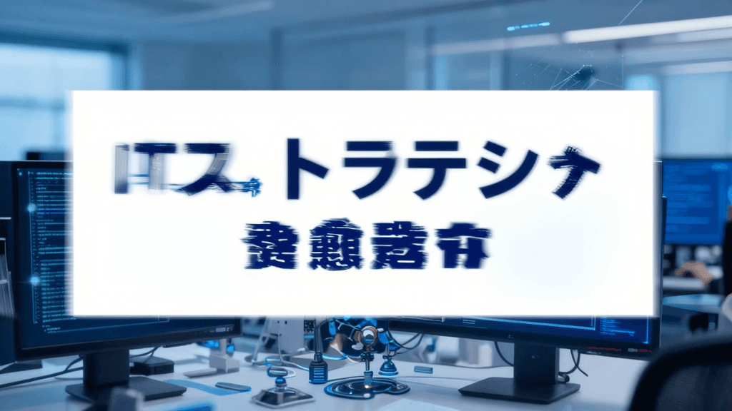 ITストラテジストの転職・年収ガイド