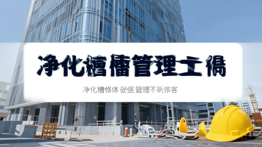 浄化槽管理士の転職・年収ガイド