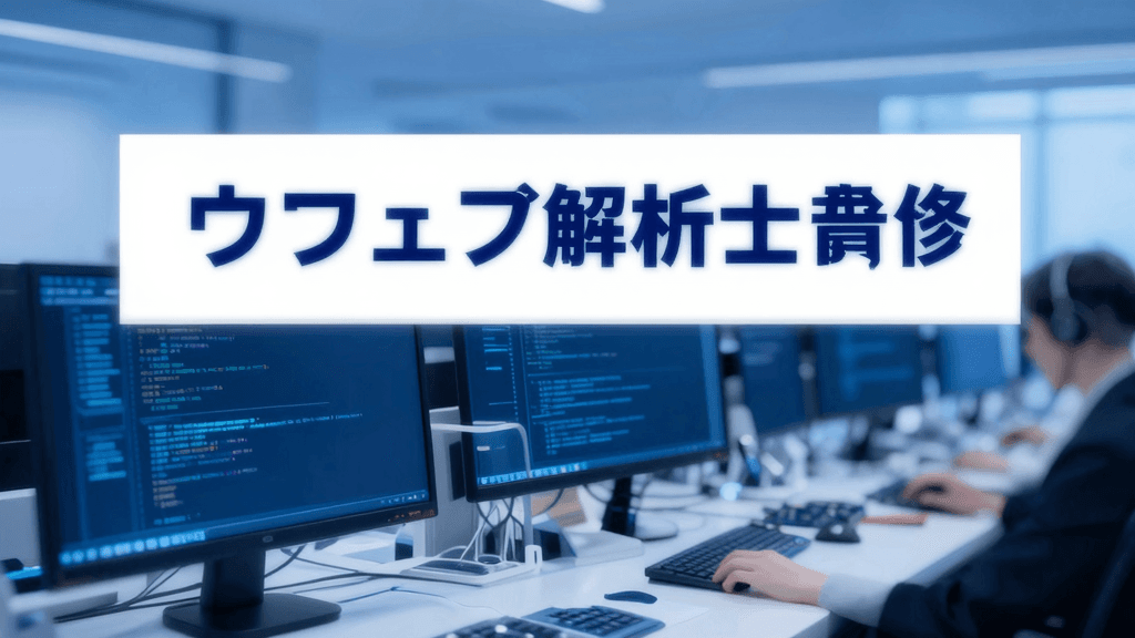 ウェブ解析士の転職・年収ガイド